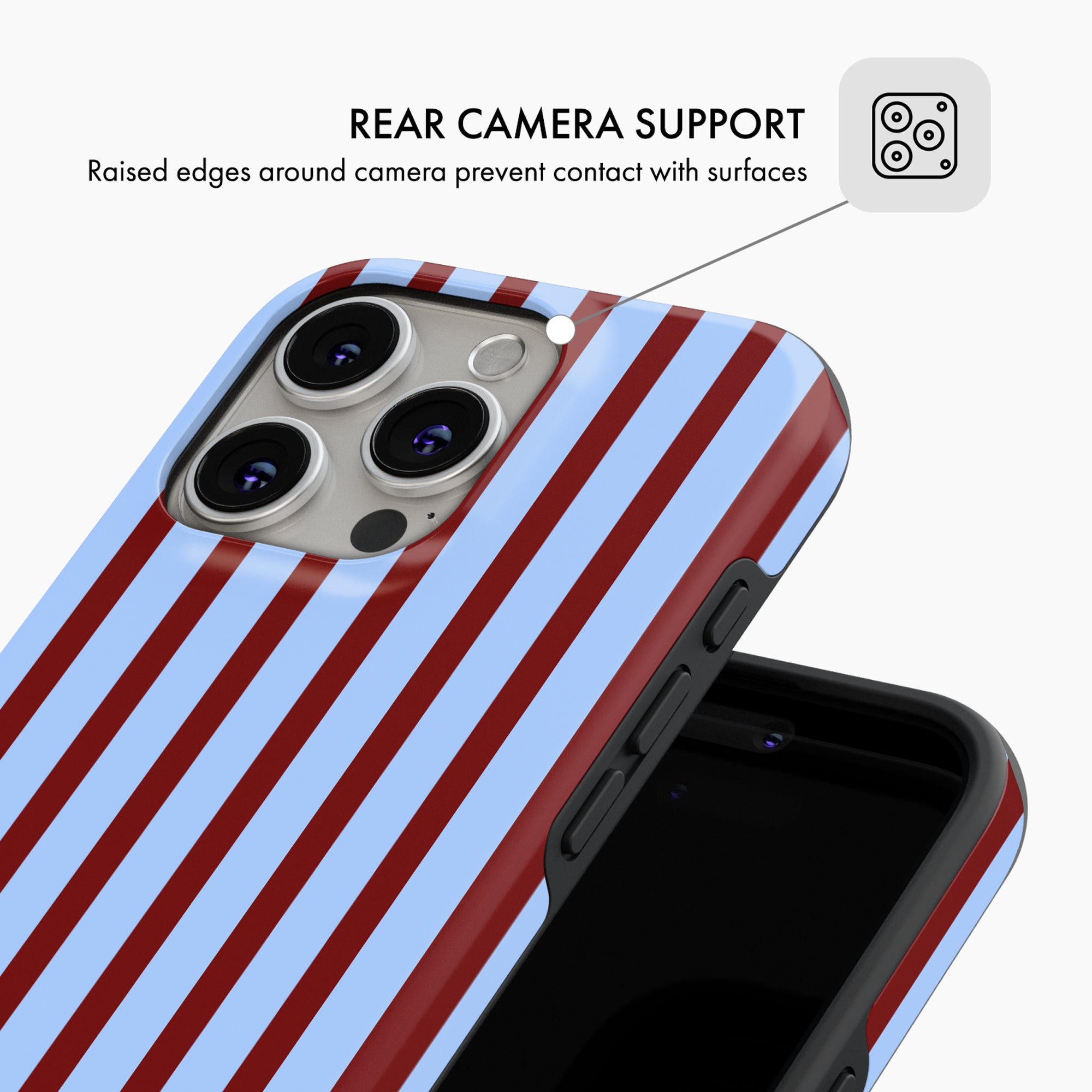 Hampton Stripe - Tough Phone Case