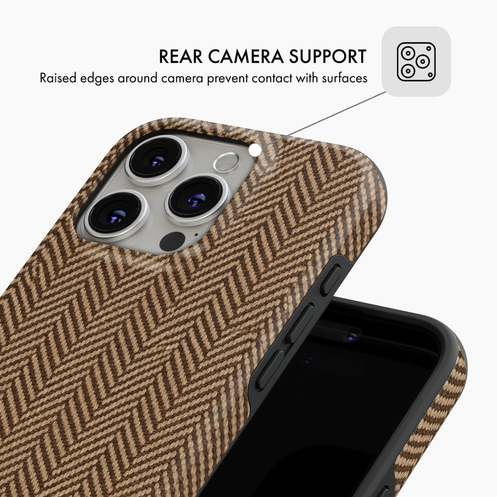 Toffee Knit - MagSafe Tough Phone Case