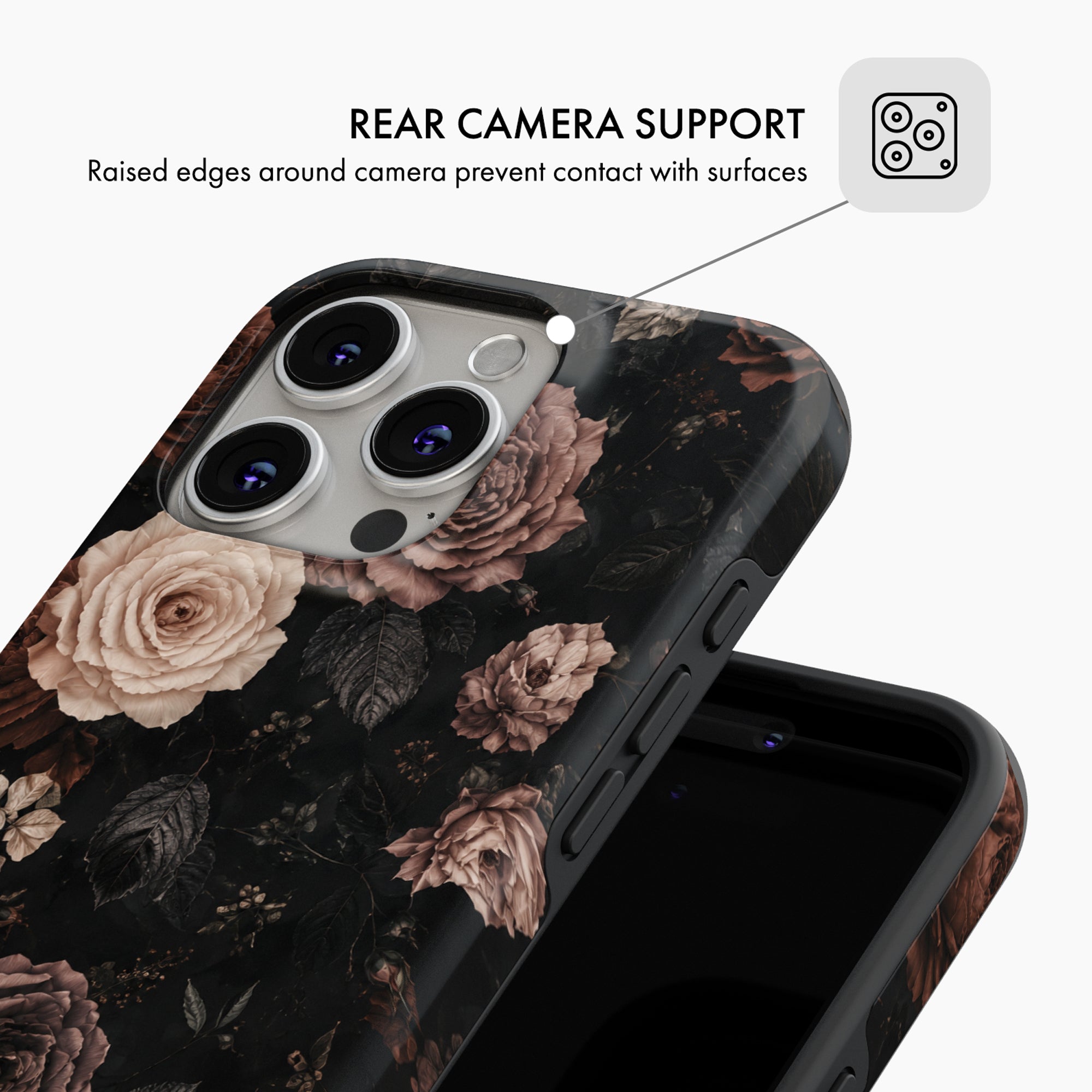 Midnight Bloom - Tough Phone Case