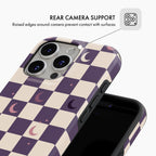 Crescent Check - Tough Phone Case