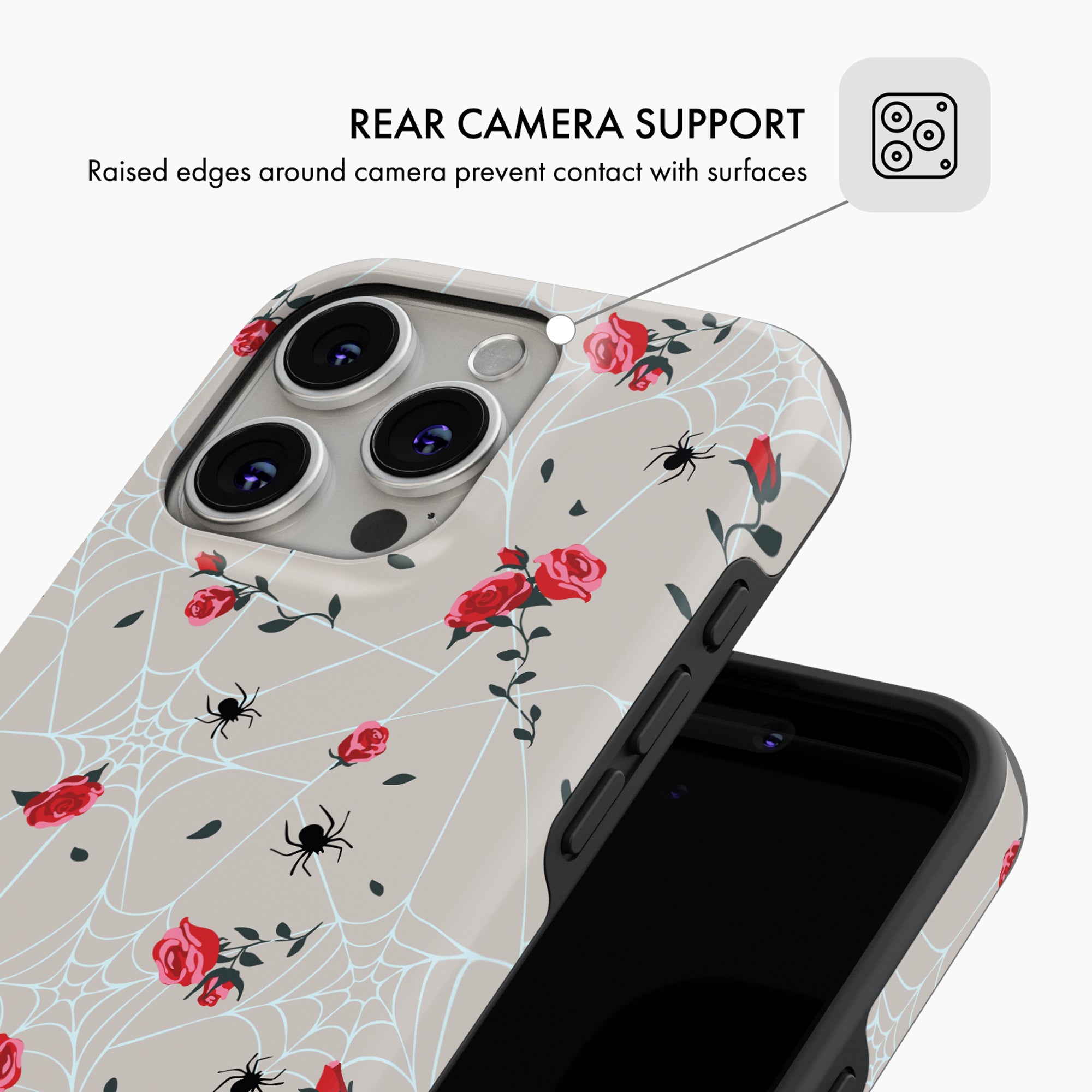 Web of Roses - Tough Phone Case