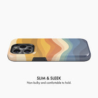 Retro Sunset - Tough Phone Case (MagSafe)