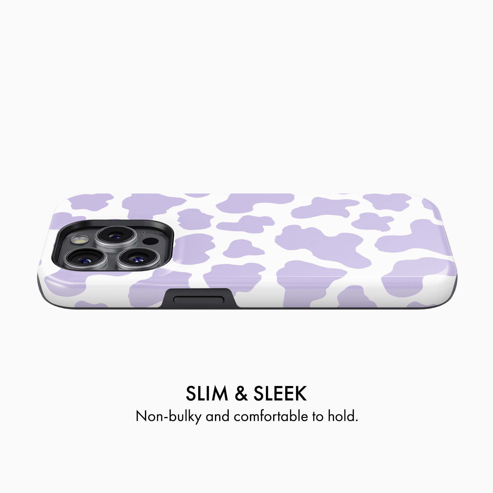 Purple Cow Print - Tough Phone Case