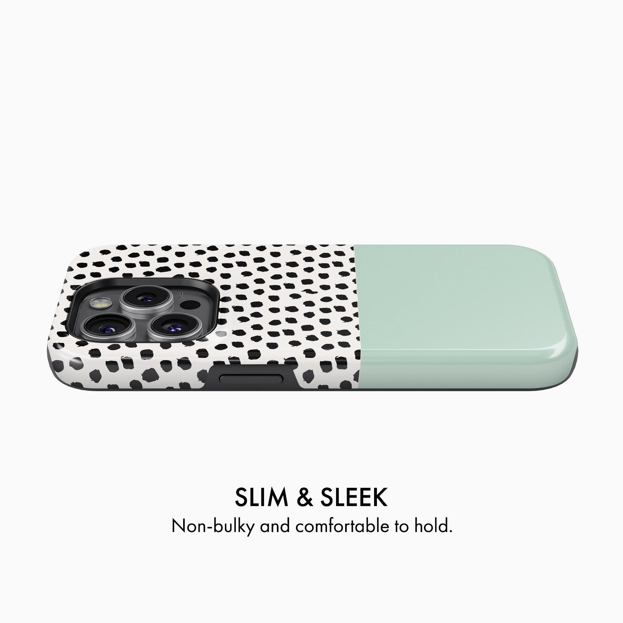 Pastel Green Polka Dot - Tough Phone Case