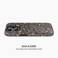 Brown Leopard Print - Tough Phone Case (MagSafe)