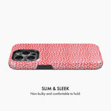 Red & Pink Spot - Tough Phone Case