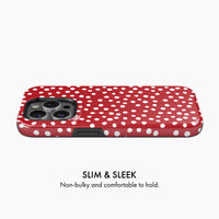 Red Polka Dot - Tough Phone Case