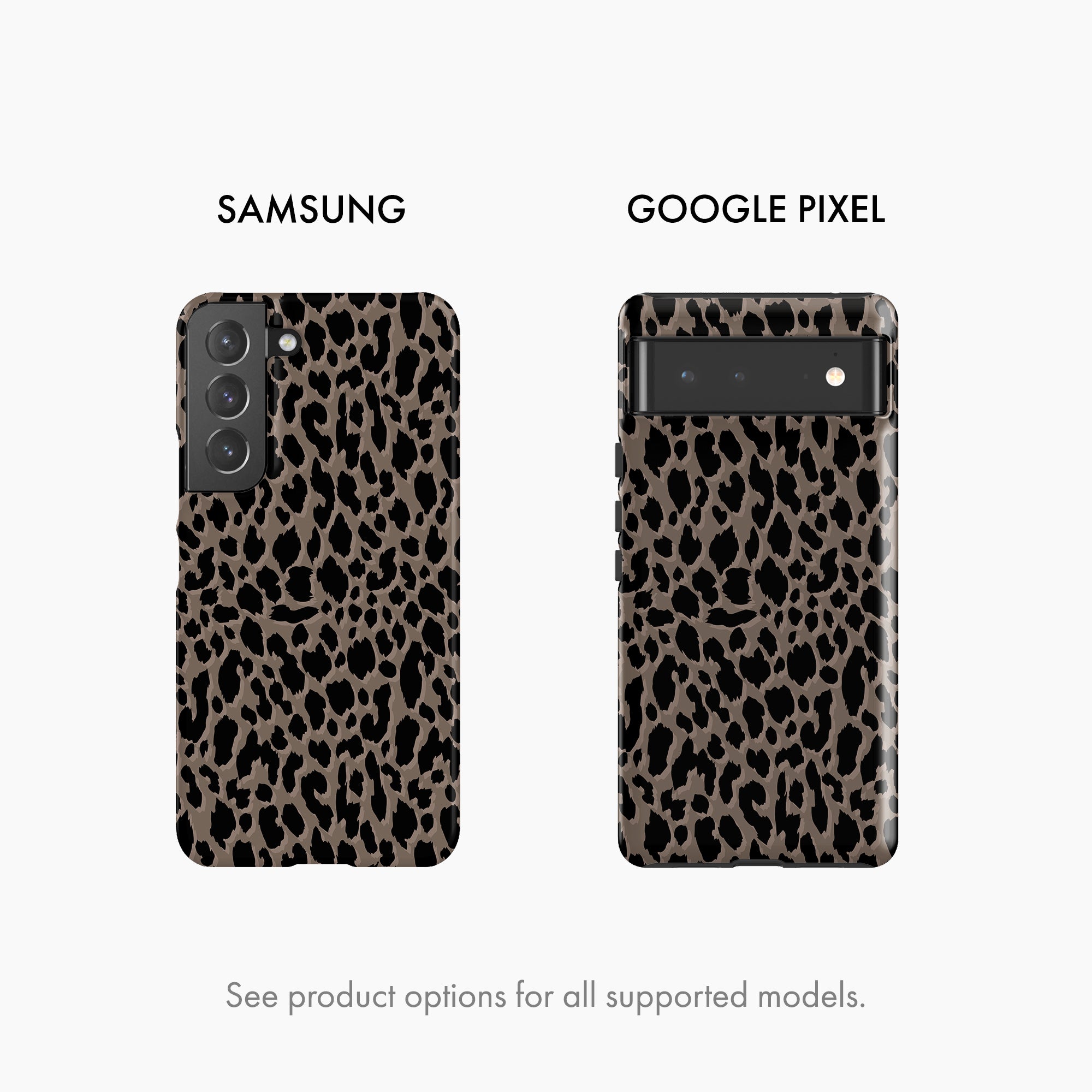 Sheer Leopard - Snap Phone Case