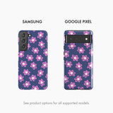 Pink Flowers - Tough Phone Case (MagSafe)