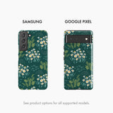 Emerald Green Meadow - Snap Phone Case