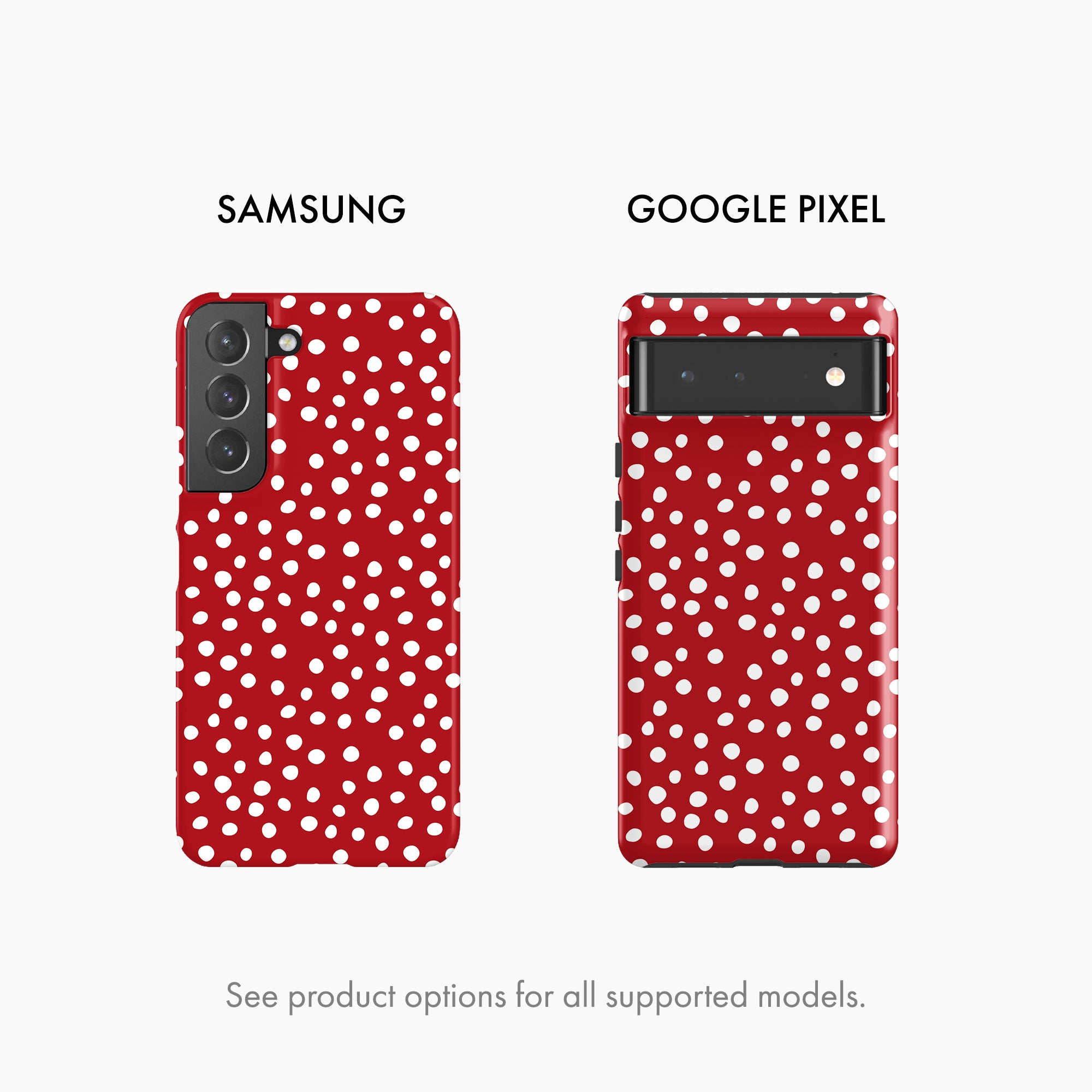 Red Polka Dot - Tough Phone Case (MagSafe)