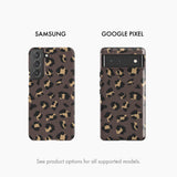 Brown Leopard Print - Tough Phone Case (MagSafe)