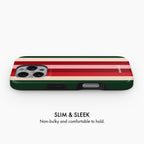 Santa Stripe - Tough Phone Case