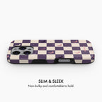 Crescent Check - Tough Phone Case