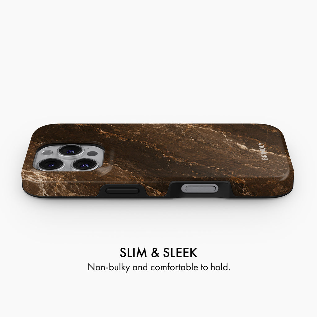 Cocoa Marble - Tough Phone Case