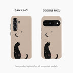 Black Cat - Tough Phone Case