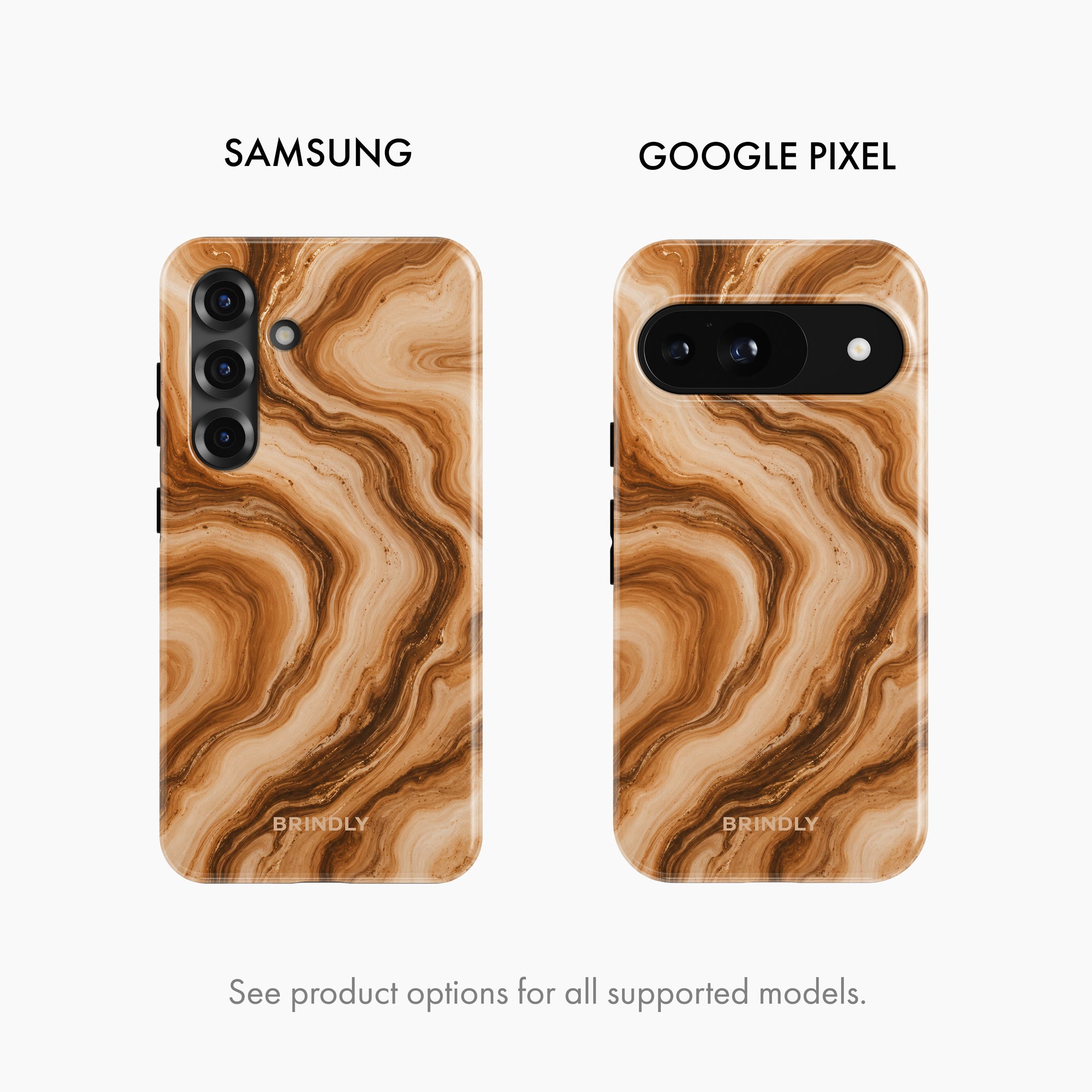 Caramel Swirl - Tough Phone Case