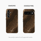 Cocoa Marble - Tough Phone Case