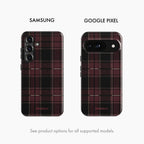 Witches Plaid - Tough Phone Case