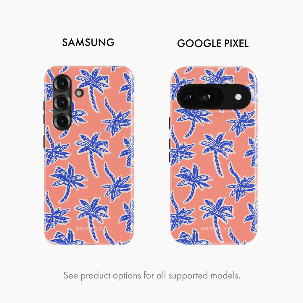 Coral Palms - Tough Phone Case