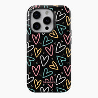 Neon Hearts - Tough Phone Case (MagSafe)