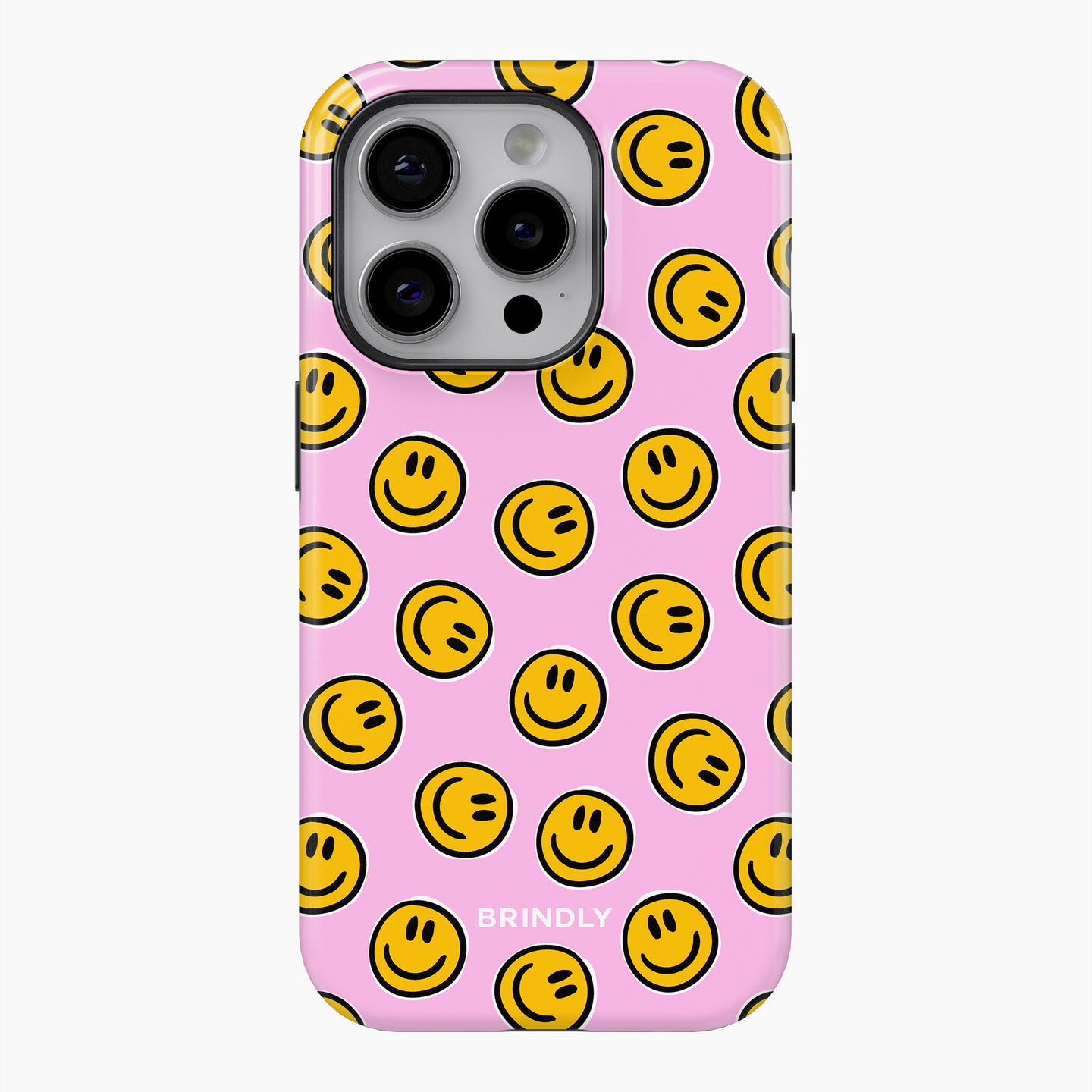 Pink Smiley - Tough Phone Case