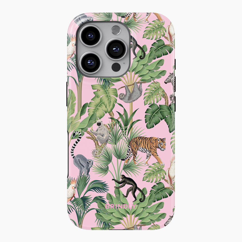 Pink Safari - Tough Phone Case