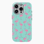Flamingo Fizz - Tough Phone Case