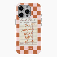Pumpkin Spice Latte Please - Tough Phone Case