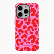 Red & Pink Leopard - Tough Phone Case (MagSafe)