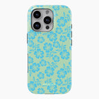 Aqua Bloom - Tough Phone Case