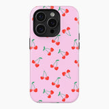 Cherry Hearts - Tough Phone Case