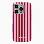 Cherry Stripe - Tough Phone Case