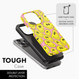 Trippy Smiley - Tough Phone Case