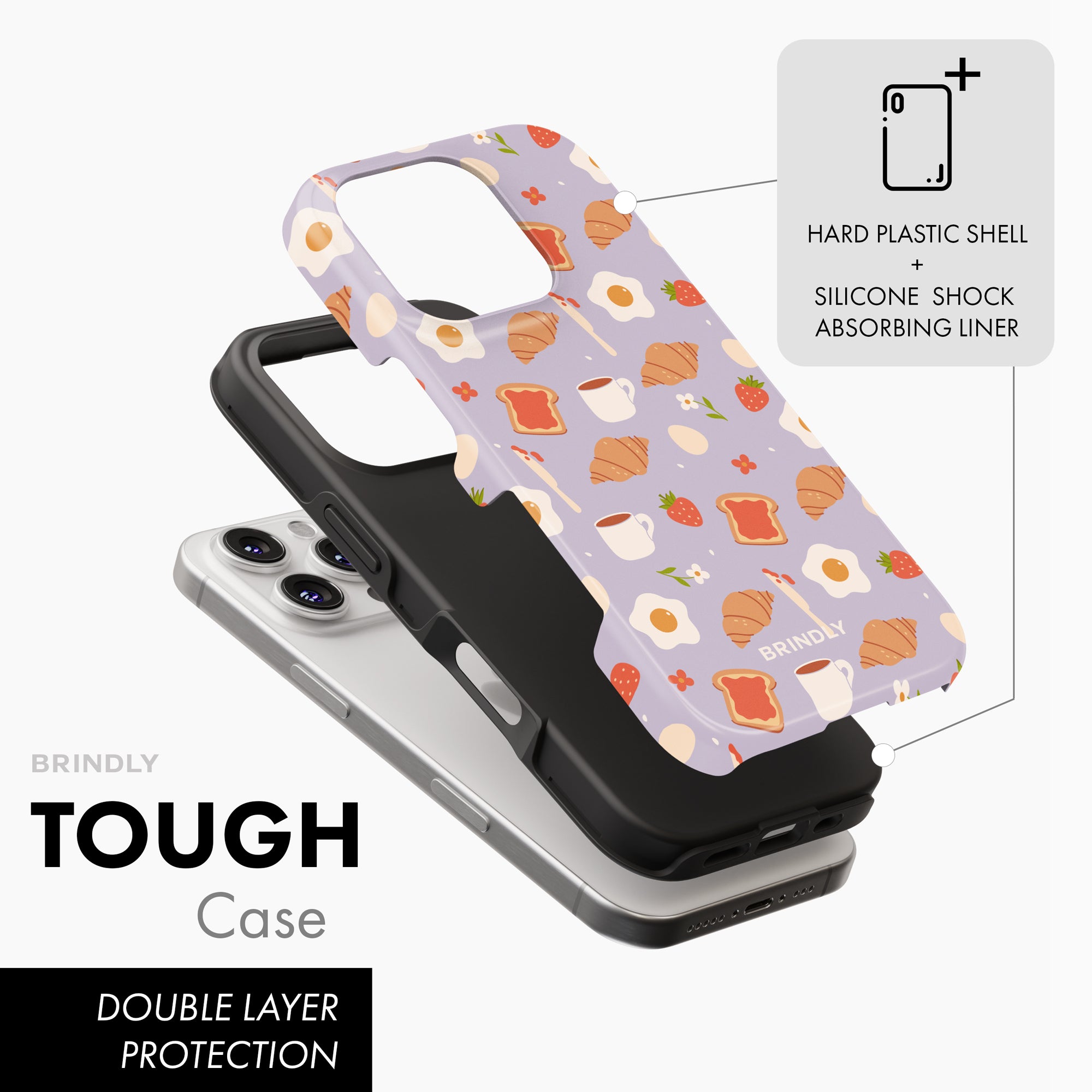 Breakfast - Tough Phone Case