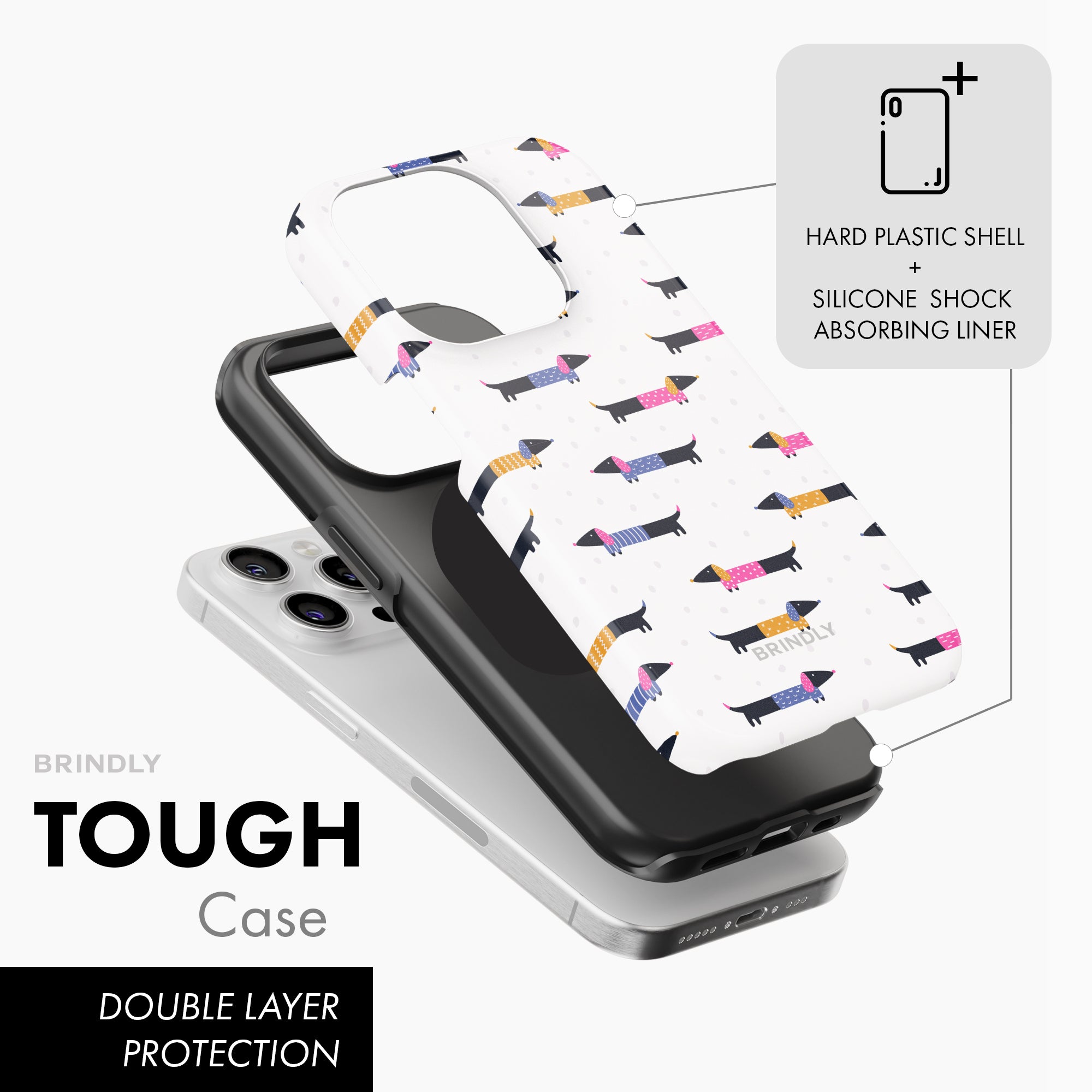 Dachshund - Tough Phone Case