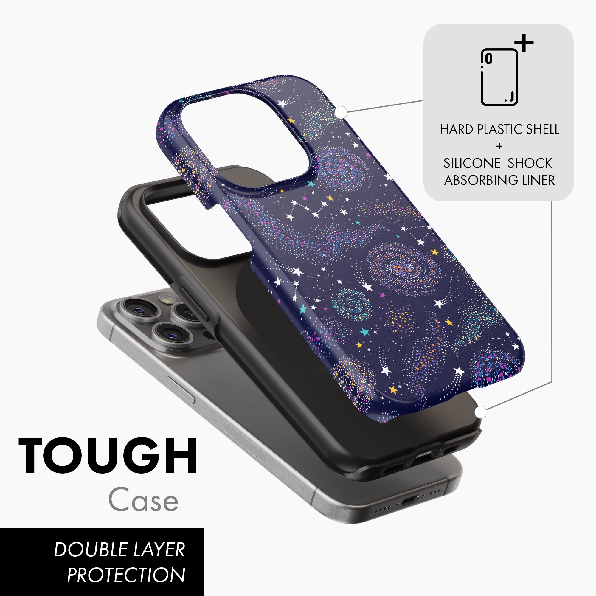 Galaxy Swirl - Tough Phone Case