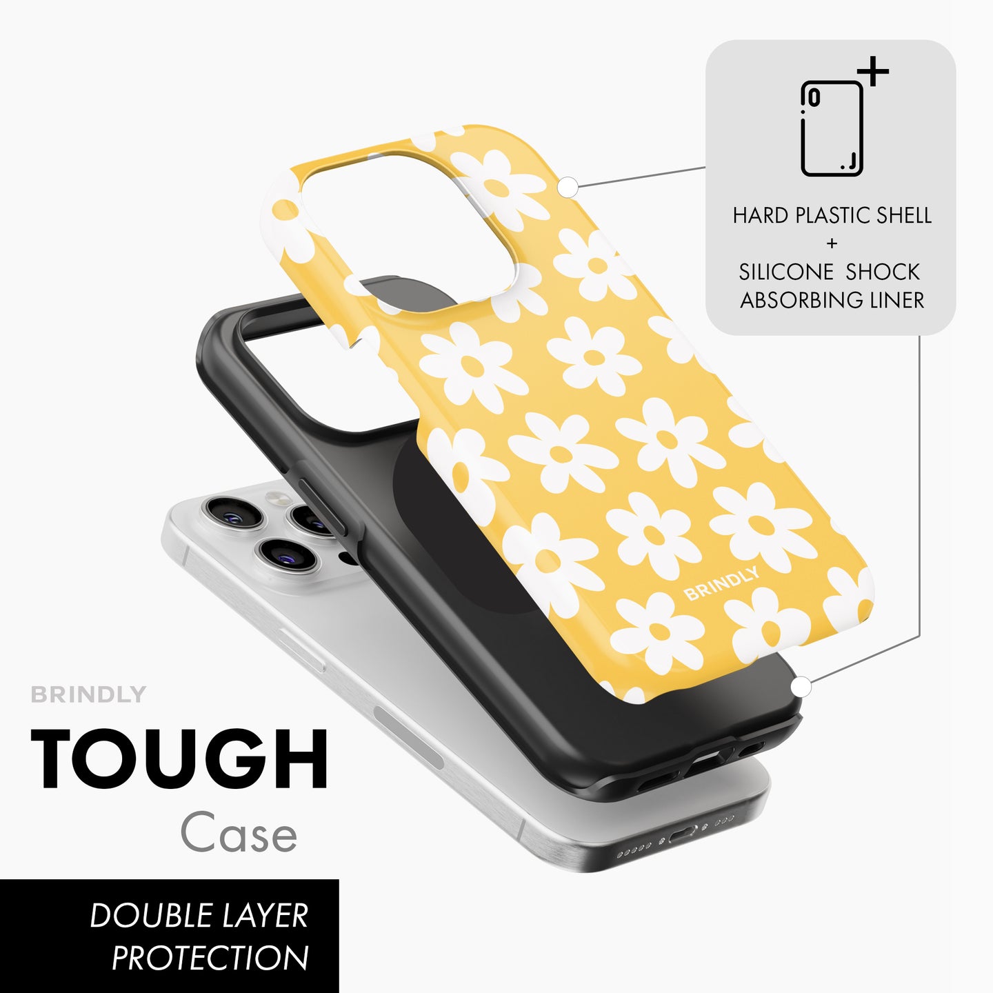 Yellow Daisy - Tough Phone Case