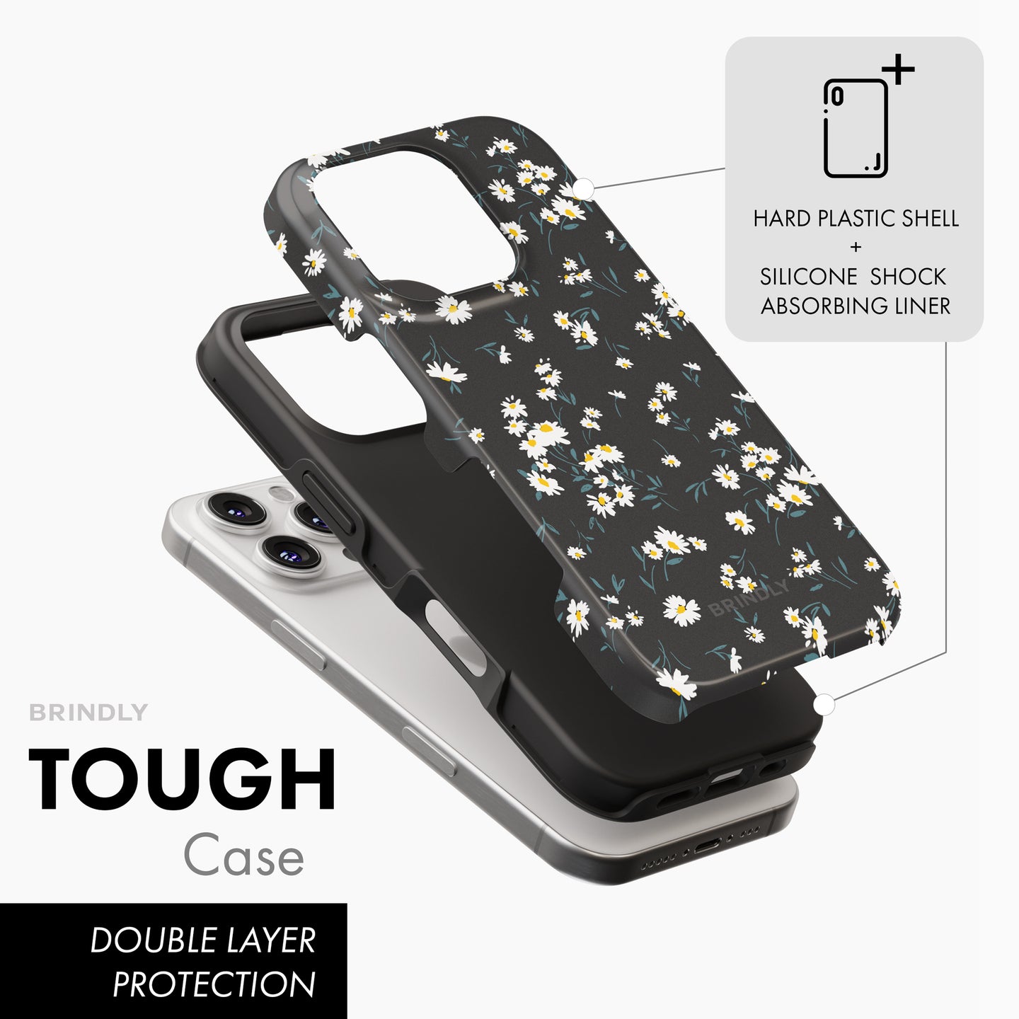 Midnight Meadow - Tough Phone Case