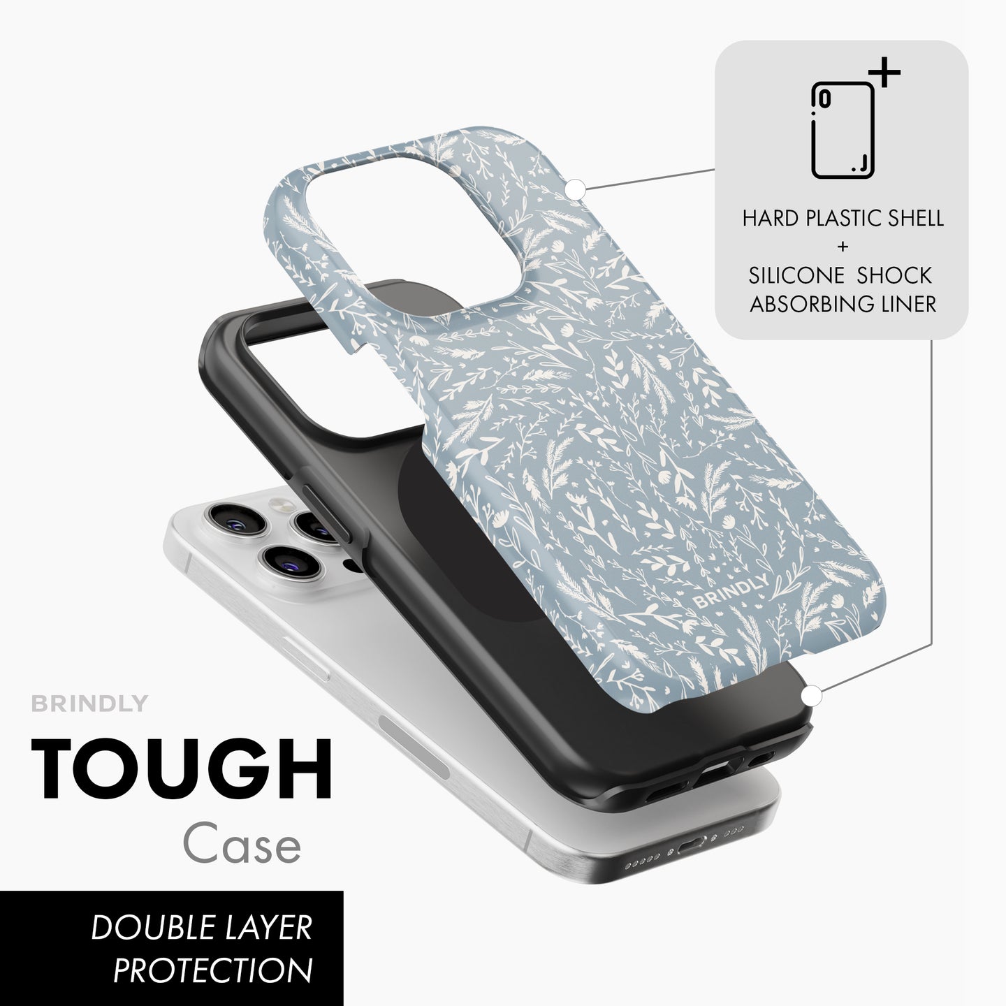 Eden Blue - Tough Phone Case