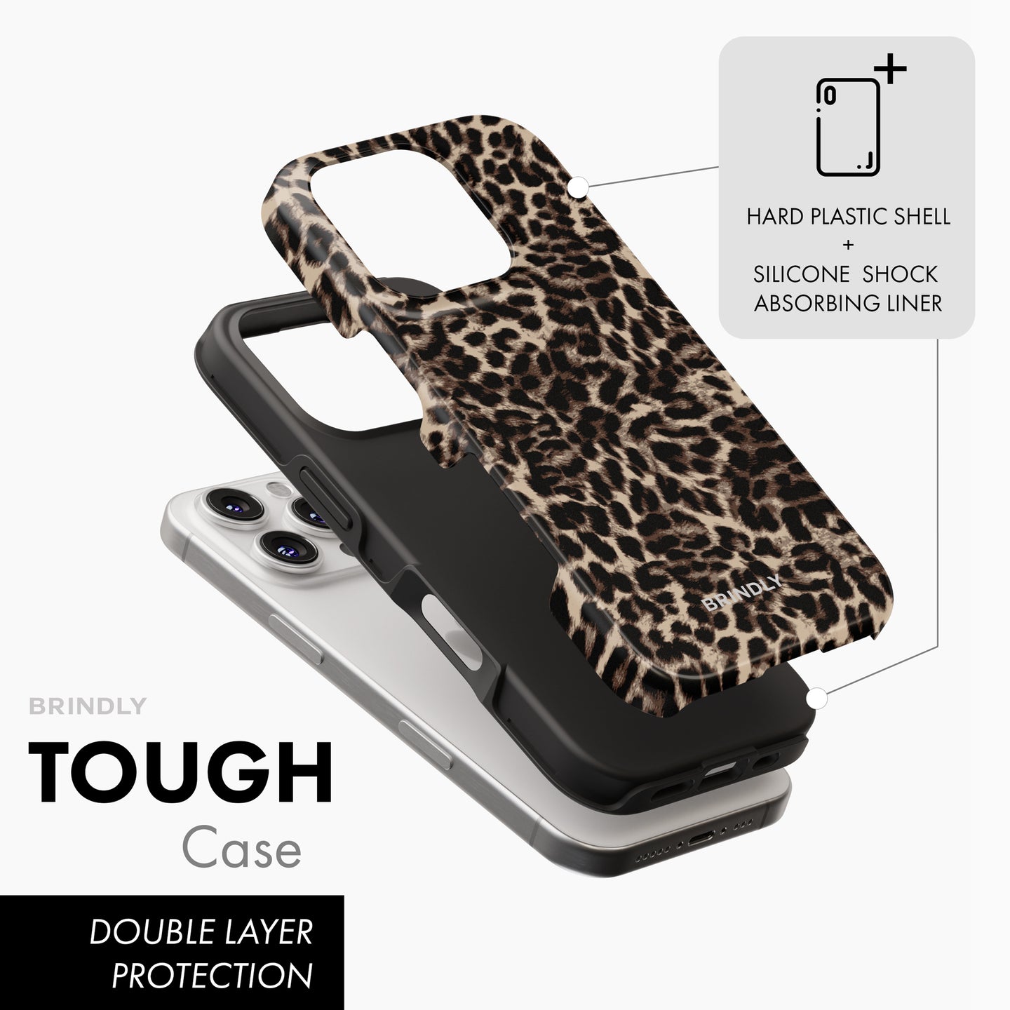 Leopard Luxe - Tough Phone Case