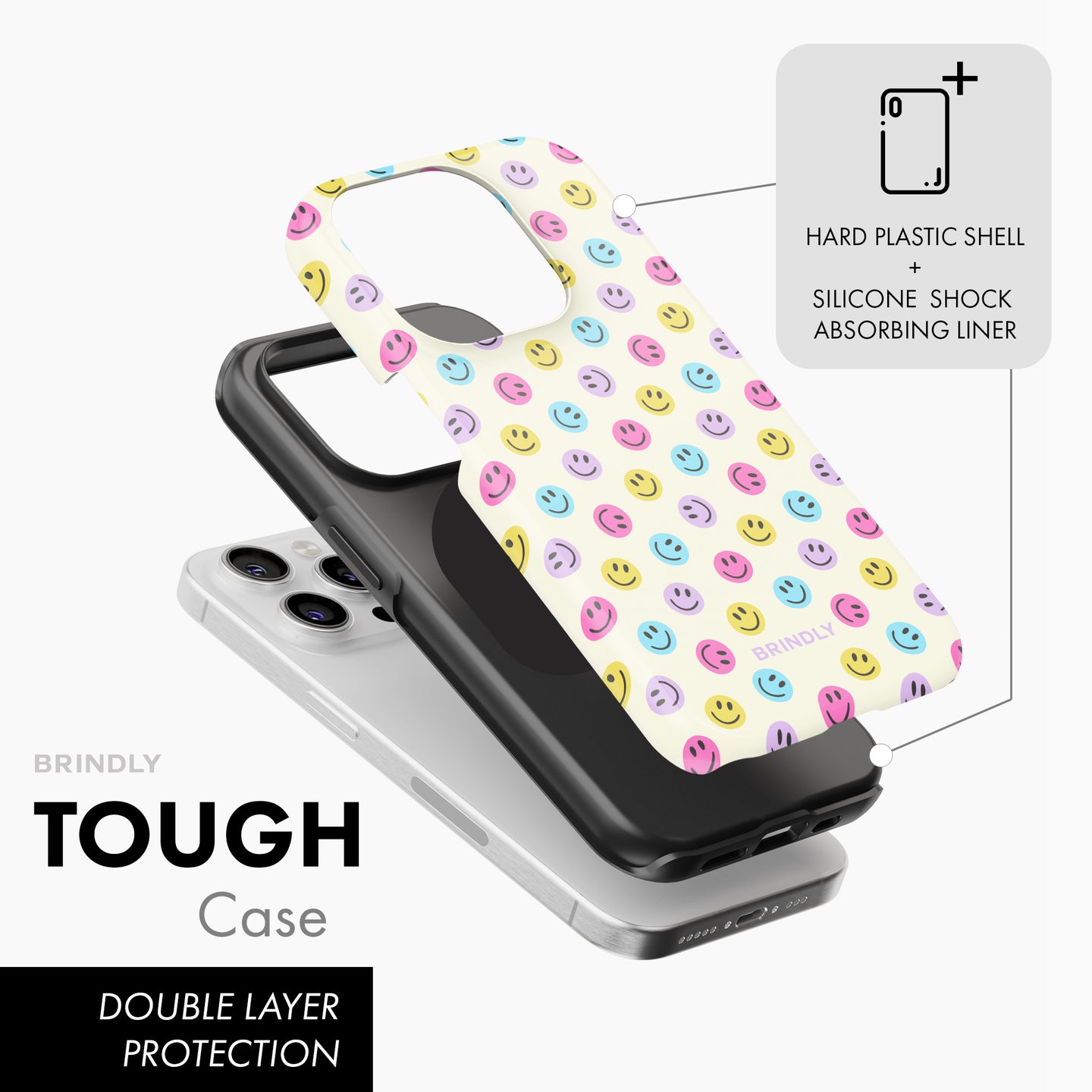 Smiley Baby - Tough Phone Case