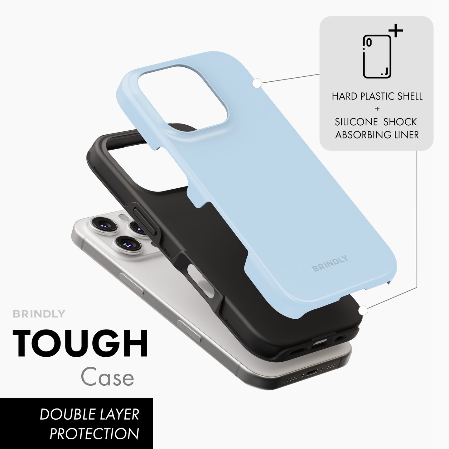 Cloud Blue - Tough Phone Case