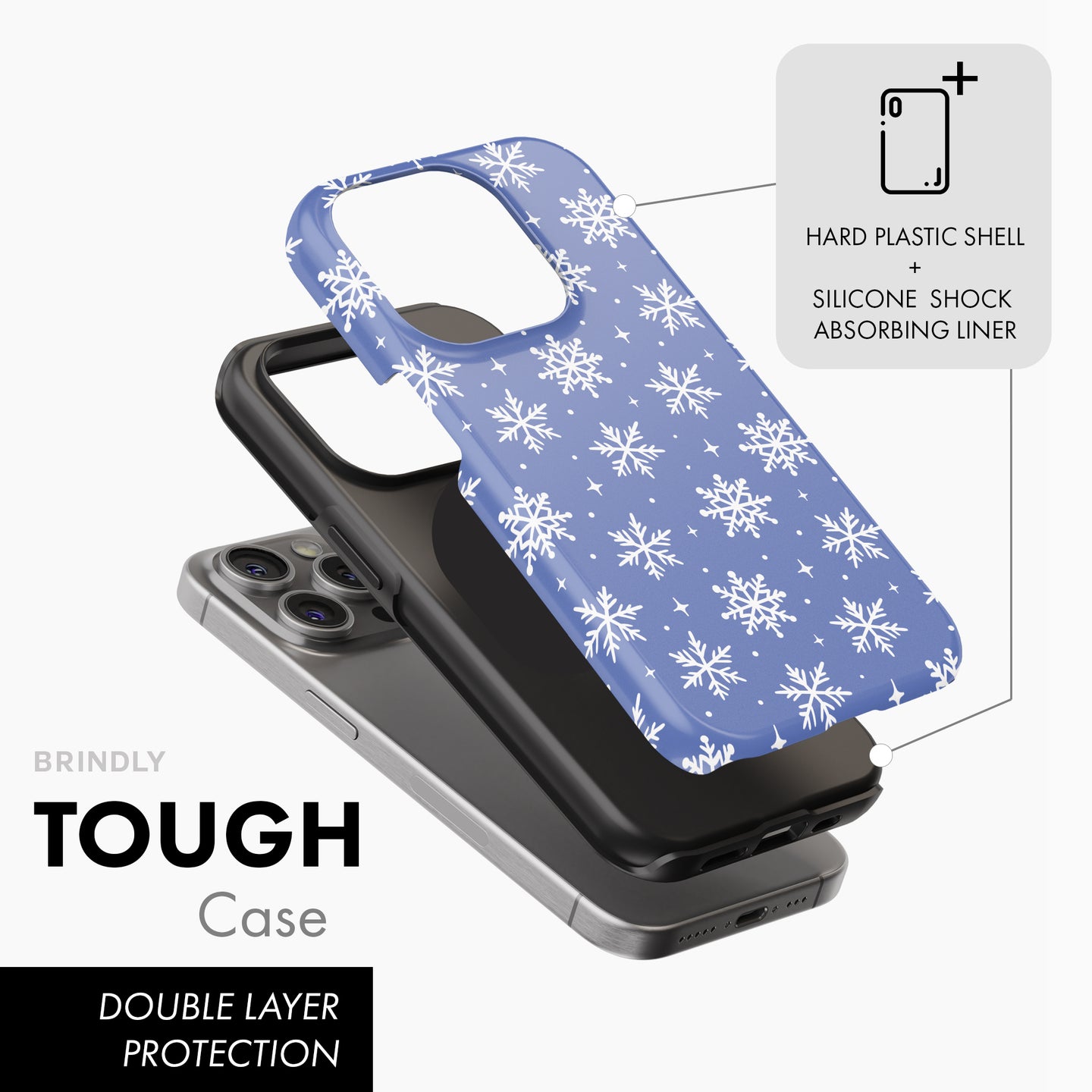 Snowflakes - Tough Phone Case