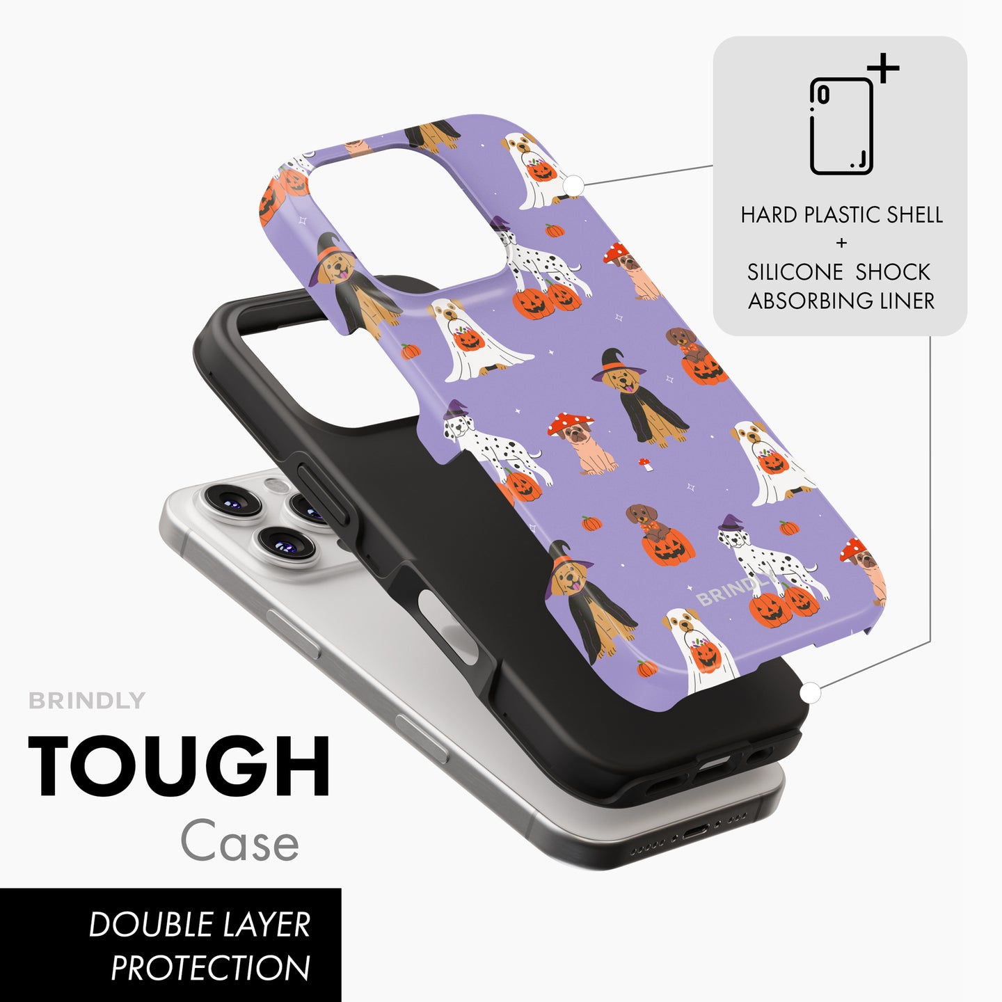 Pumpkin Pups - Tough Phone Case