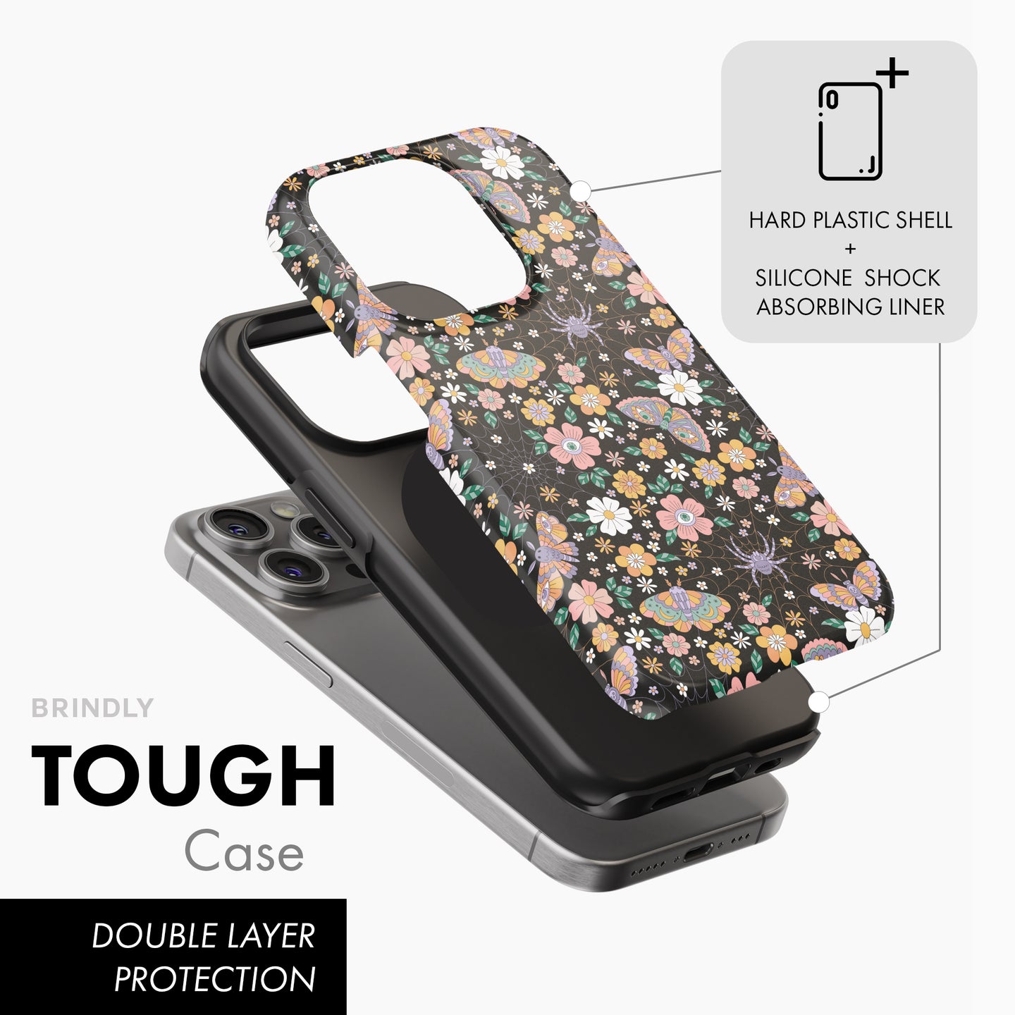 Spooky Bloom - Tough Phone Case