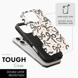 Midnight Bows - Tough Phone Case