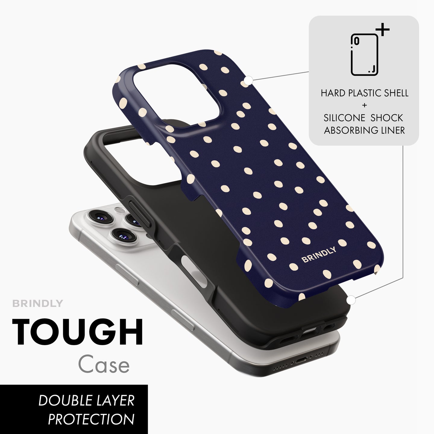 Polka Perfection - Tough Phone Case