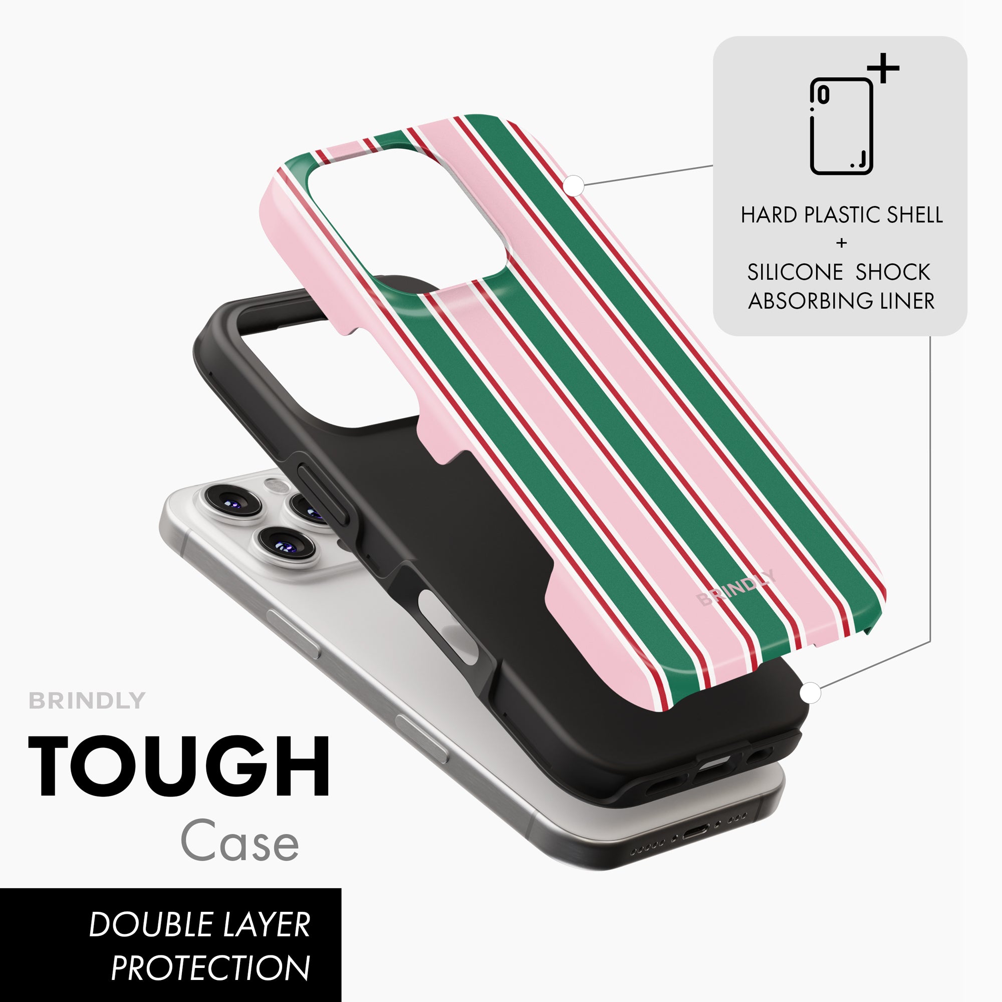 Candy Stripe - Tough Phone Case