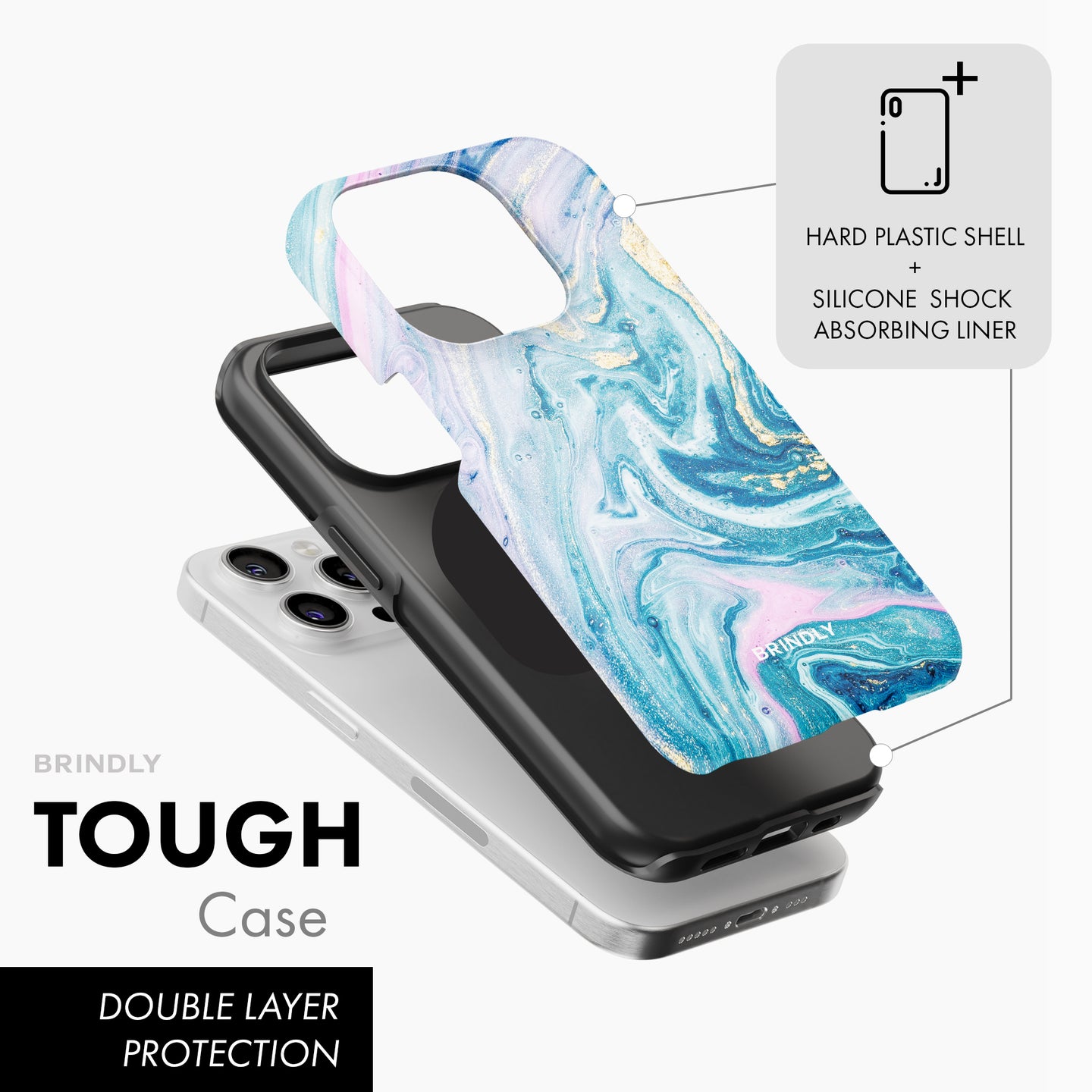 Marble Bliss - Tough Phone Case